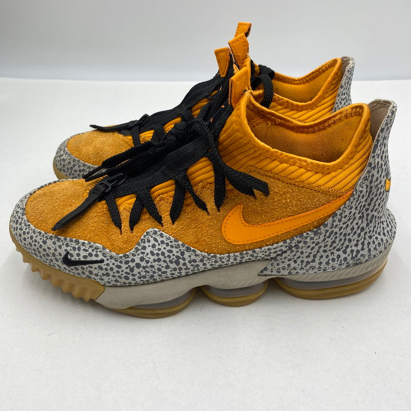 【中古品】【メンズ】 NIKE × ATMOS ナイキ × アトモス LEBRON 16 LOW "SAFARI" レブロン16 ロー サファリ CD9471-800 スニーカー 160-260506-nm-05-tei サイズ：26.5cm 万代Net店