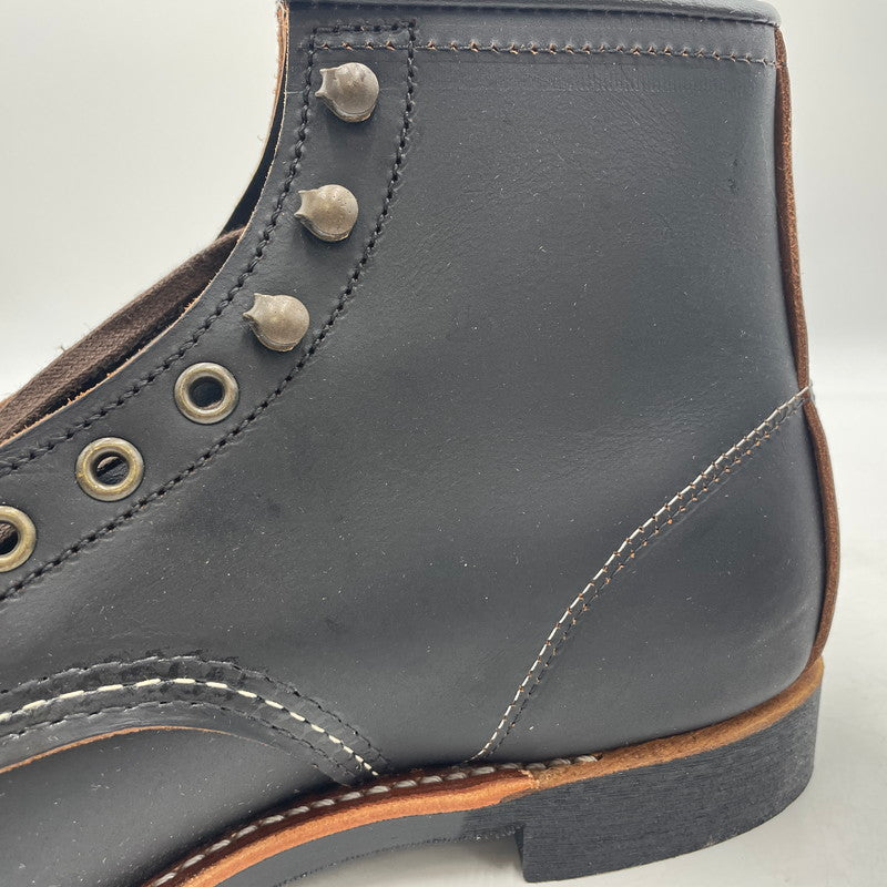 【中古品】【メンズ】 RED WING レッドウィング BLACK SMITH 3345 ブラック スミス ブーツ 靴 シューズ 164-260316-yo-03-tei サイズ：25cm カラー：ブラック 万代Net店