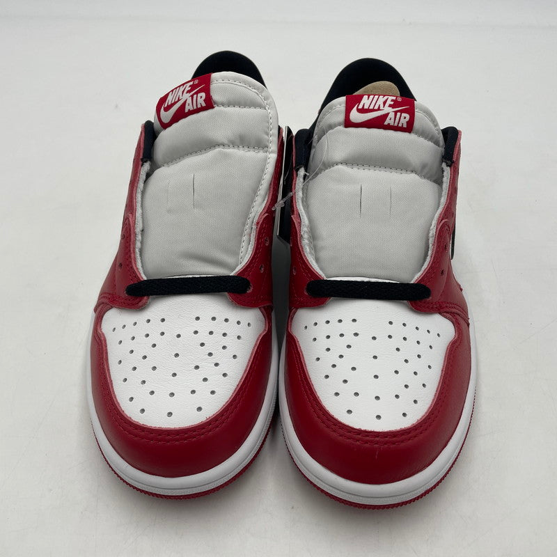 【中古美品】【メンズ】 NIKE ナイキ AIR JORDAN 1 RETRO LOW OG "CHICAGO" HQ6998-600 エアジョーダン 1 レトロ ロー シカゴ スニーカー 靴 シューズ 160-260316-yo-02-tei サイズ：25cm カラー：レッド 万代Net店