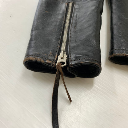 【現状渡し品】【メンズ】 BUCO ブコ HORSEHIDE LEATHER JACKET J100 ホースハイド レザージャケット アウター 茶芯 145-260316-ko-18-fuzh サイズ：36 カラー：ブラック 万代Net店