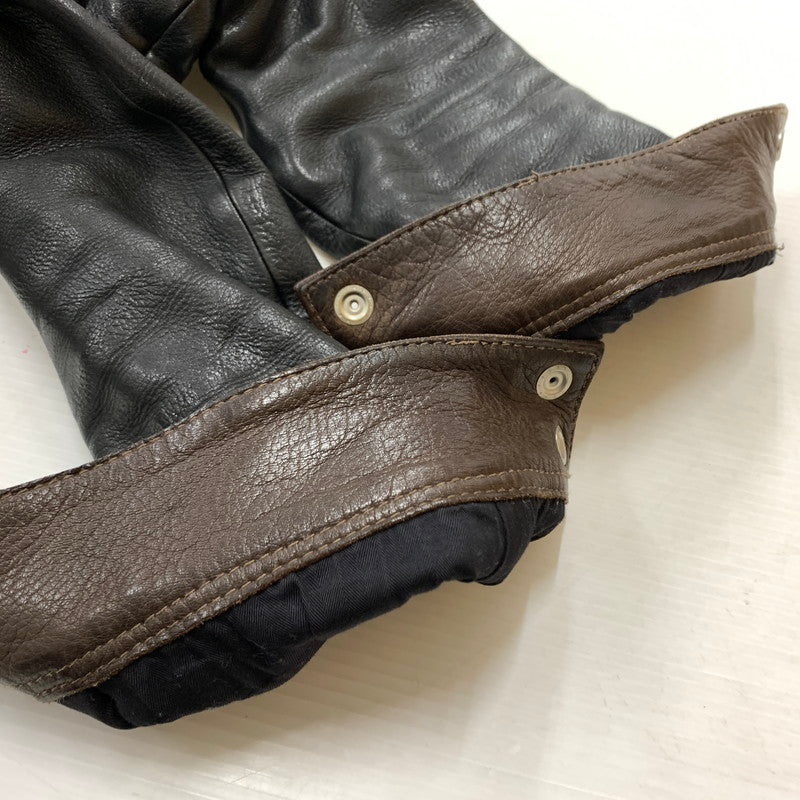 【中古品】【メンズ】 DEERSKIN LEATHER JACKET ディア スキン レザージャケット アウター 鹿革 145-260316-ko-20-fuzh サイズ：38 カラー：ブラック 万代Net店