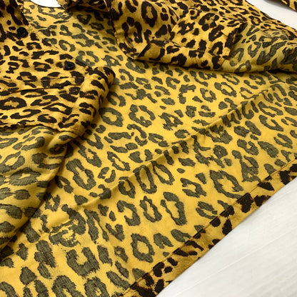 【中古品】【メンズ】 SKULL LEOPRD L/S SHIRT 02181AH01 スカル レオパード ロングスリーブシャツ トップス 長袖シャツ 140-260316-ko-10-fuzh サイズ：S カラー：総柄 万代Net店