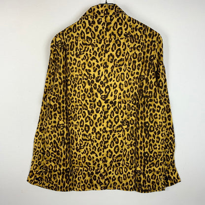 【中古品】【メンズ】 SKULL LEOPRD L/S SHIRT 02181AH01 スカル レオパード ロングスリーブシャツ トップス 長袖シャツ 140-260316-ko-10-fuzh サイズ：S カラー：総柄 万代Net店