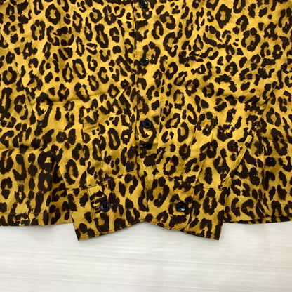 【中古品】【メンズ】 SKULL LEOPRD L/S SHIRT 02181AH01 スカル レオパード ロングスリーブシャツ トップス 長袖シャツ 140-260316-ko-10-fuzh サイズ：S カラー：総柄 万代Net店