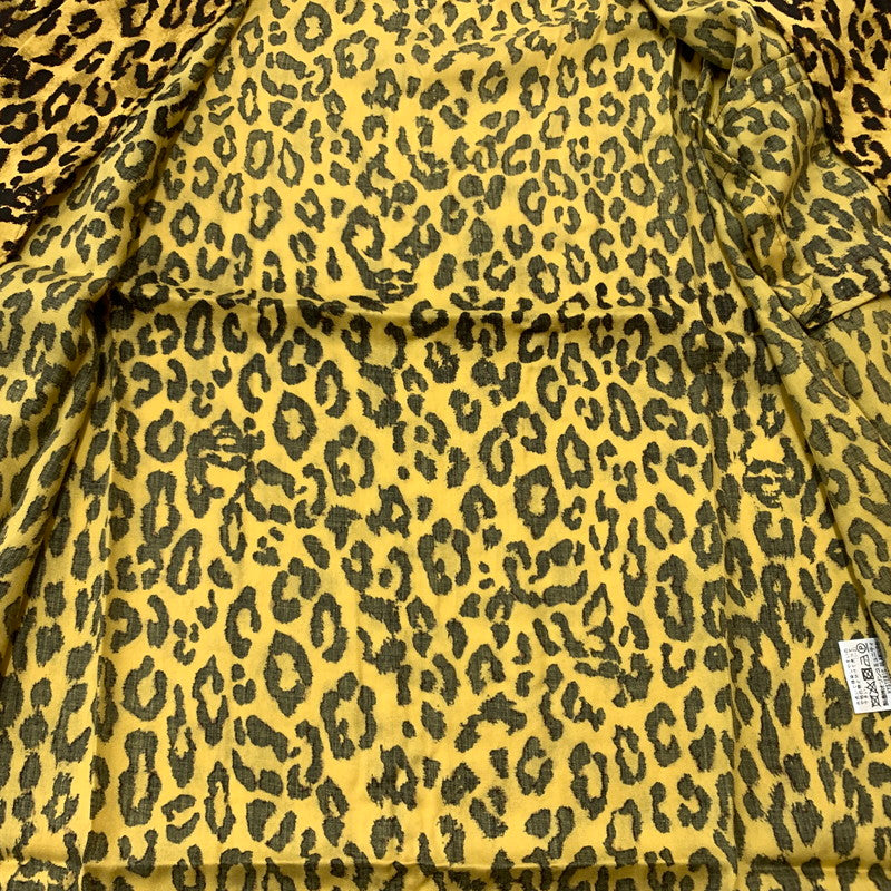 【中古品】【メンズ】 SKULL LEOPRD L/S SHIRT 02181AH01 スカル レオパード ロングスリーブシャツ トップス 長袖シャツ 140-260316-ko-10-fuzh サイズ：S カラー：総柄 万代Net店