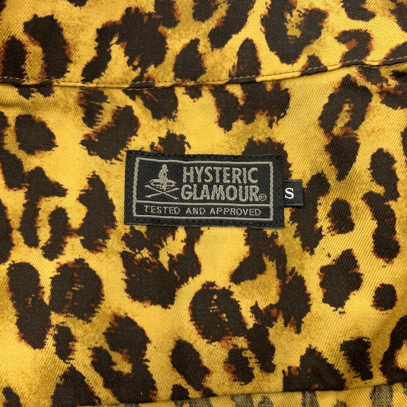 【中古品】【メンズ】 SKULL LEOPRD L/S SHIRT 02181AH01 スカル レオパード ロングスリーブシャツ トップス 長袖シャツ 140-260316-ko-10-fuzh サイズ：S カラー：総柄 万代Net店