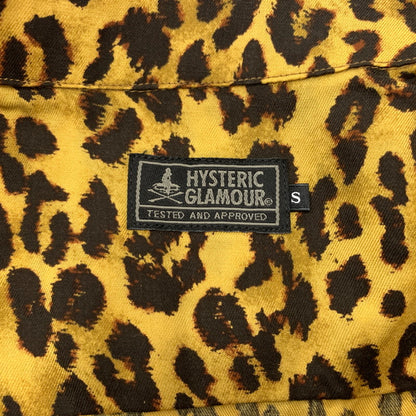 【中古品】【メンズ】 SKULL LEOPRD L/S SHIRT 02181AH01 スカル レオパード ロングスリーブシャツ トップス 長袖シャツ 140-260316-ko-10-fuzh サイズ：S カラー：総柄 万代Net店