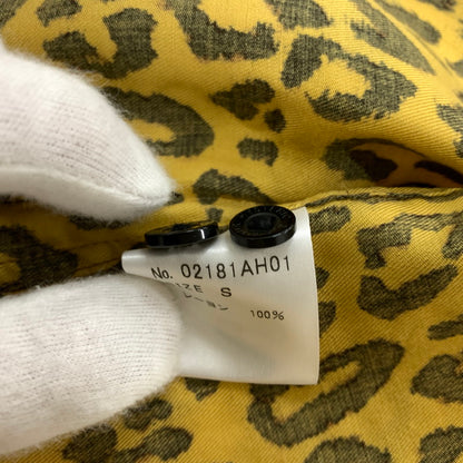 【中古品】【メンズ】 SKULL LEOPRD L/S SHIRT 02181AH01 スカル レオパード ロングスリーブシャツ トップス 長袖シャツ 140-260316-ko-10-fuzh サイズ：S カラー：総柄 万代Net店