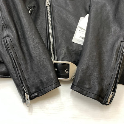 【中古品】【メンズ】 KADOYA カドヤ × KAMEN RIDER 仮面ライダー 別注 コラボ MASKED-R ONE JACKET マスクド アール ワン ジャケット ラムレザー 仮面ライダー1号 145-260316-ko-19-tei サイズ：M カラー：ブラック 万代Net店