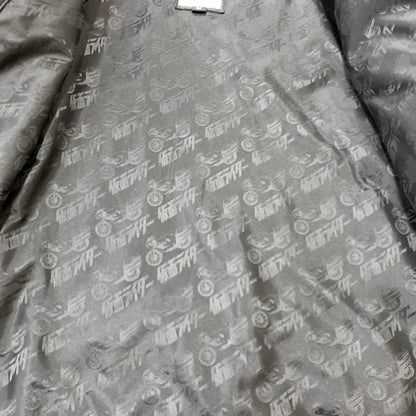 【中古品】【メンズ】 KADOYA カドヤ × KAMEN RIDER 仮面ライダー 別注 コラボ MASKED-R ONE JACKET マスクド アール ワン ジャケット ラムレザー 仮面ライダー1号 145-260316-ko-19-tei サイズ：M カラー：ブラック 万代Net店