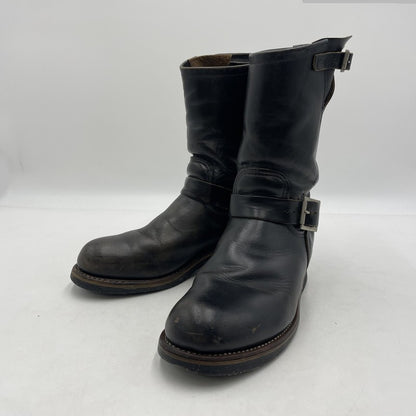 【現状渡し品】【メンズ】 RED WING レッドウィング ENGINEER BOOTS ANSI Z41 PT91 エンジニアブーツ 靴 シューズ 164-260316-yo-06-tei サイズ：表記消え カラー：ブラック 万代Net店
