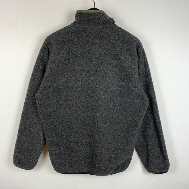 【中古品】【メンズ】 patagonia パタゴニア SYNCHILLA SNAP-T 25450 シンチラ スナップ T アウター フリースジャケット ハーフボタン プルオーバー 144-260316-ko-02-tei サイズ：S カラー：グレー 万代Net店