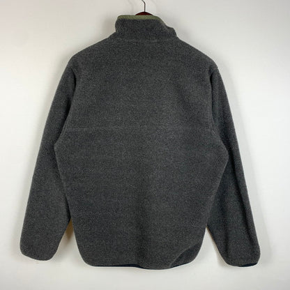【中古品】【メンズ】 patagonia パタゴニア SYNCHILLA SNAP-T 25450 シンチラ スナップ T アウター フリースジャケット ハーフボタン プルオーバー 144-260316-ko-02-tei サイズ：S カラー：グレー 万代Net店