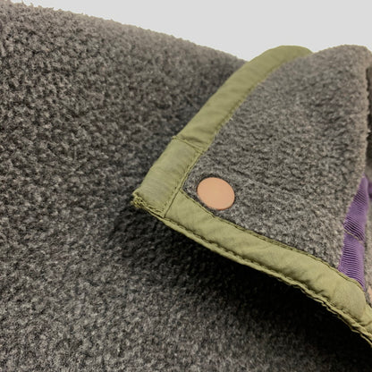 【中古品】【メンズ】 patagonia パタゴニア SYNCHILLA SNAP-T 25450 シンチラ スナップ T アウター フリースジャケット ハーフボタン プルオーバー 144-260316-ko-02-tei サイズ：S カラー：グレー 万代Net店