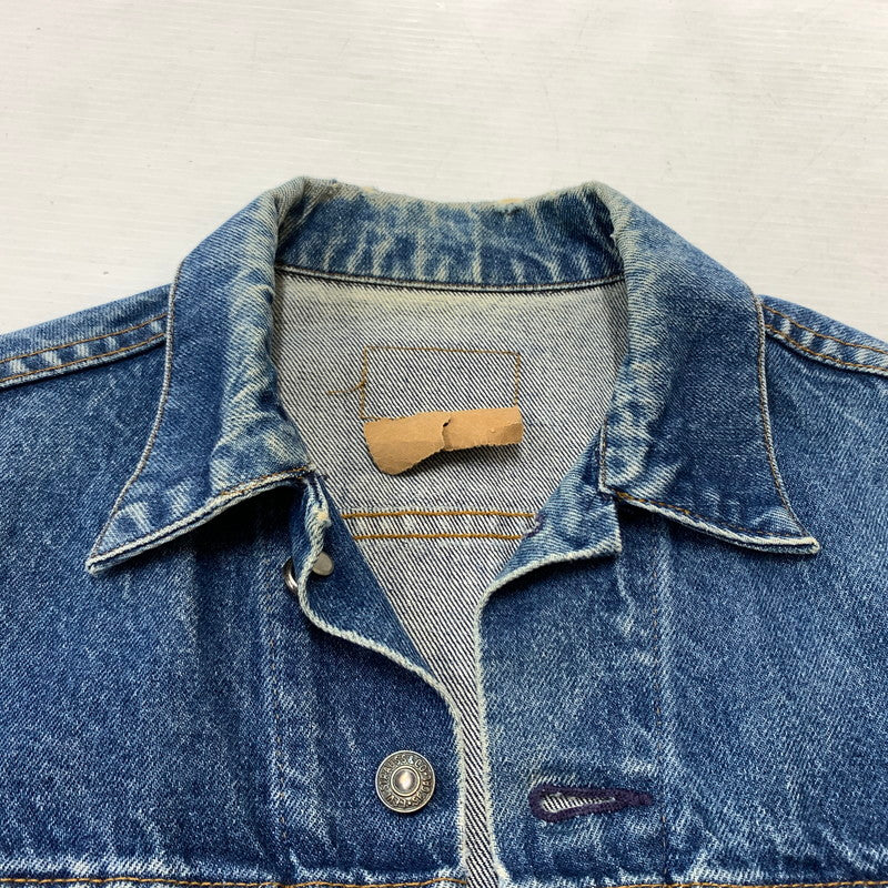 【現状渡し品】【メンズ】 DENIM JACKET 70505-0216 デニムジャケット アウター Gジャン 145-260316-ko-05-fuzh サイズ：36 カラー：インディゴ 万代Net店