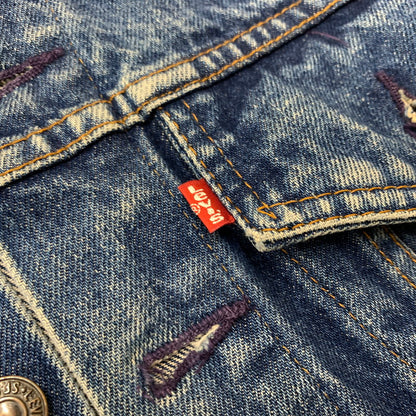 【現状渡し品】【メンズ】 DENIM JACKET 70505-0216 デニムジャケット アウター Gジャン 145-260316-ko-05-fuzh サイズ：36 カラー：インディゴ 万代Net店