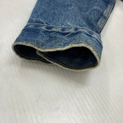 【現状渡し品】【メンズ】 DENIM JACKET 70505-0216 デニムジャケット アウター Gジャン 145-260316-ko-05-fuzh サイズ：36 カラー：インディゴ 万代Net店
