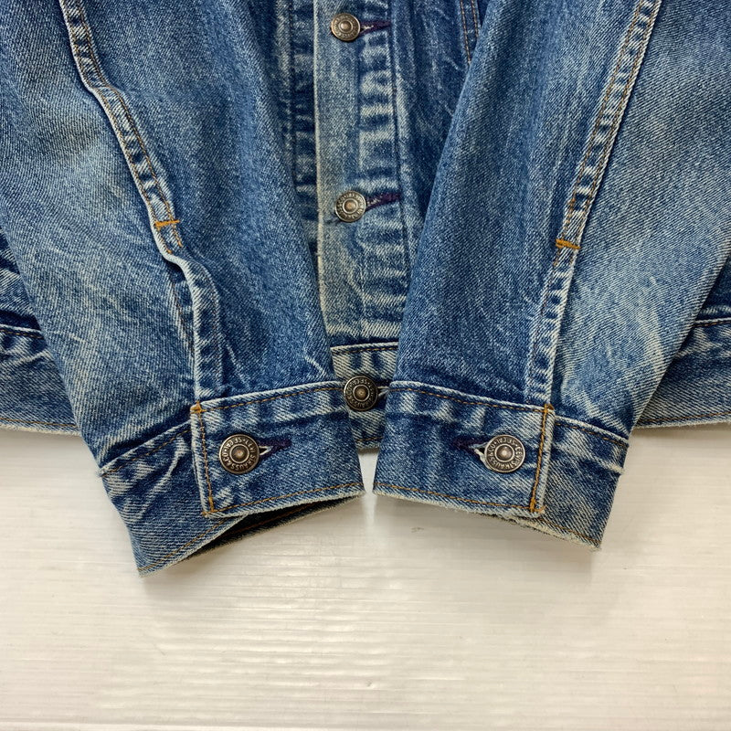【現状渡し品】【メンズ】 DENIM JACKET 70505-0216 デニムジャケット アウター Gジャン 145-260316-ko-05-fuzh サイズ：36 カラー：インディゴ 万代Net店