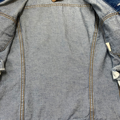 【現状渡し品】【メンズ】 DENIM JACKET 70505-0216 デニムジャケット アウター Gジャン 145-260316-ko-05-fuzh サイズ：36 カラー：インディゴ 万代Net店