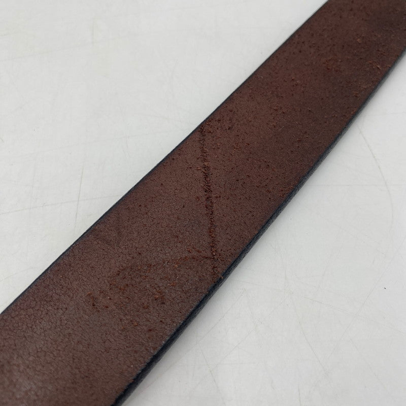 【現状渡し品】【メンズ】 TORY LEATHER トリー レザー STRAP BELT 2146 ストラップベルト 服飾雑貨 USA製 203-260406-ks-07-tei カラー：ブラウン 万代Net店