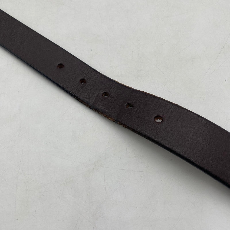 【現状渡し品】【メンズ】 TORY LEATHER トリー レザー STRAP BELT 2146 ストラップベルト 服飾雑貨 USA製 203-260406-ks-07-tei カラー：ブラウン 万代Net店