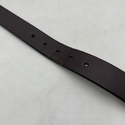 【現状渡し品】【メンズ】 TORY LEATHER トリー レザー STRAP BELT 2146 ストラップベルト 服飾雑貨 USA製 203-260406-ks-07-tei カラー：ブラウン 万代Net店