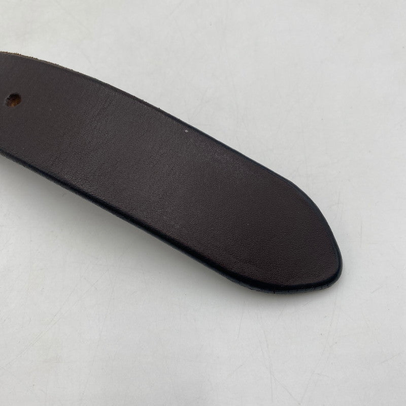 【現状渡し品】【メンズ】 TORY LEATHER トリー レザー STRAP BELT 2146 ストラップベルト 服飾雑貨 USA製 203-260406-ks-07-tei カラー：ブラウン 万代Net店