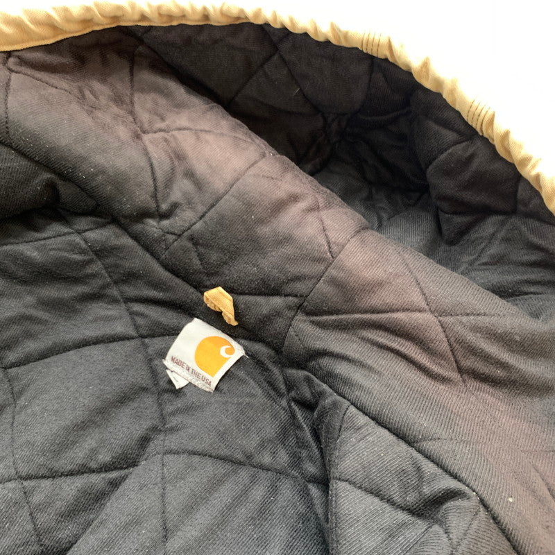 【現状渡し品】【メンズ】 Carhartt カーハート ACTIVE JACKET J140BRN アクティブ ジャケット アウター ワークジャケット 145-260316-ko-09-tei サイズ：M カラー：ベージュ 万代Net店