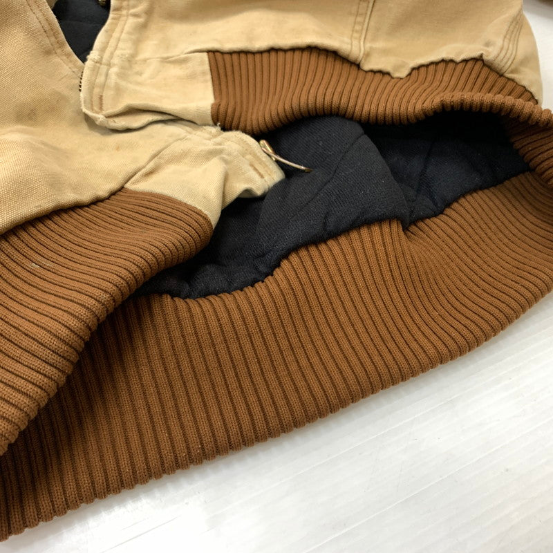 【現状渡し品】【メンズ】 Carhartt カーハート ACTIVE JACKET J140BRN アクティブ ジャケット アウター ワークジャケット 145-260316-ko-09-tei サイズ：M カラー：ベージュ 万代Net店