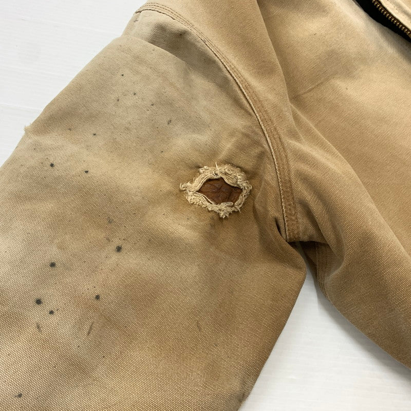 【現状渡し品】【メンズ】 Carhartt カーハート ACTIVE JACKET J140BRN アクティブ ジャケット アウター ワークジャケット 145-260316-ko-09-tei サイズ：M カラー：ベージュ 万代Net店