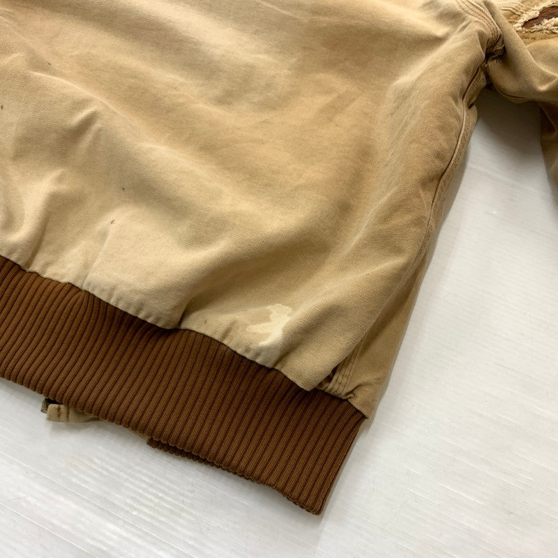 【現状渡し品】【メンズ】 Carhartt カーハート ACTIVE JACKET J140BRN アクティブ ジャケット アウター ワークジャケット 145-260316-ko-09-tei サイズ：M カラー：ベージュ 万代Net店