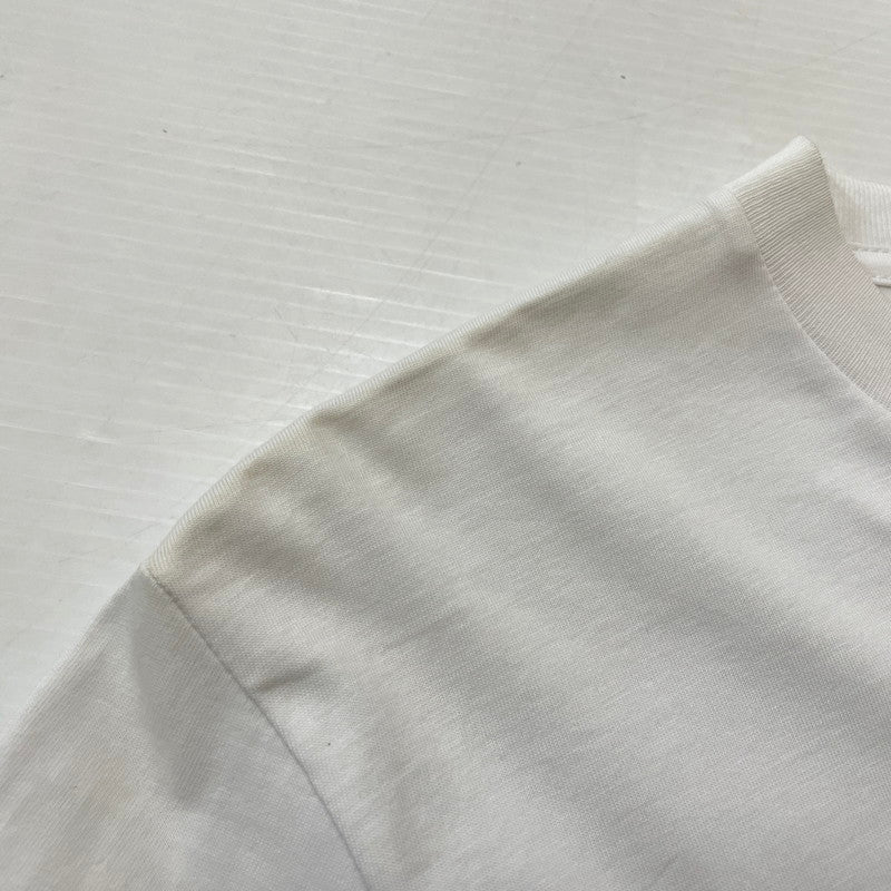 【中古品】【メンズ】 DIESEL ディーゼル T-JUST DIVISION MAGLIETTA 00SH0I-0CATJ Tジャスト ディビジョン マリエッタ Tシャツ 半袖 トップス 141-260623-yo-01-tei サイズ：L カラー：ホワイト 万代Net店