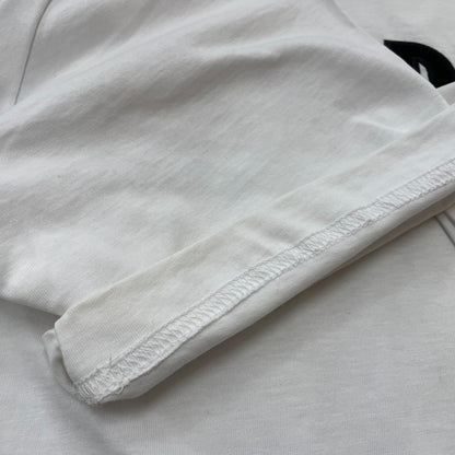【中古品】【メンズ】 DIESEL ディーゼル T-JUST DIVISION MAGLIETTA 00SH0I-0CATJ Tジャスト ディビジョン マリエッタ Tシャツ 半袖 トップス 141-260623-yo-01-tei サイズ：L カラー：ホワイト 万代Net店