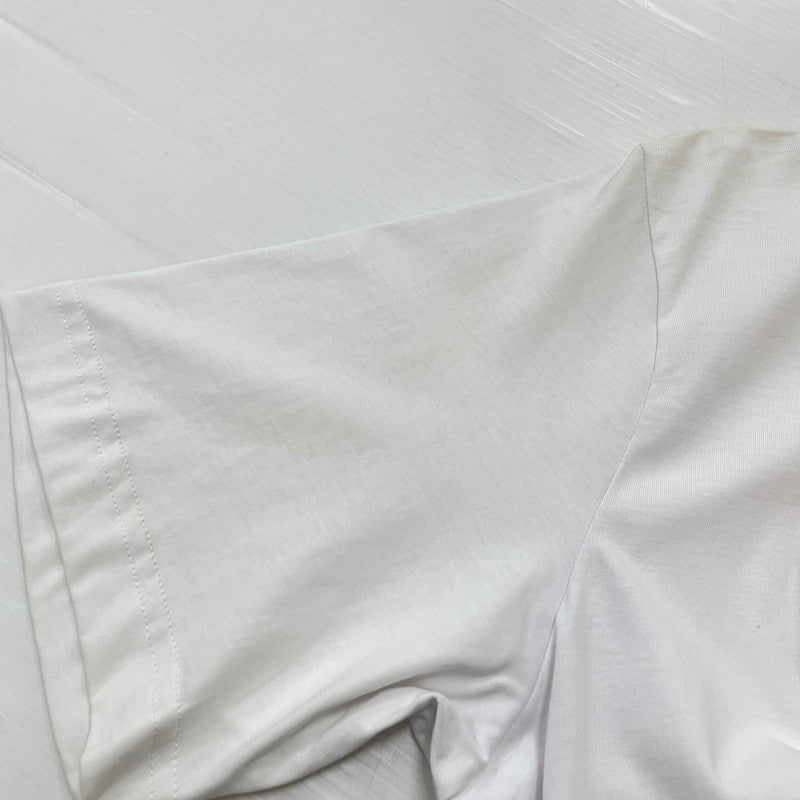【中古品】【メンズ】 DIESEL ディーゼル T-JUST DIVISION MAGLIETTA 00SH0I-0CATJ Tジャスト ディビジョン マリエッタ Tシャツ 半袖 トップス 141-260623-yo-01-tei サイズ：L カラー：ホワイト 万代Net店