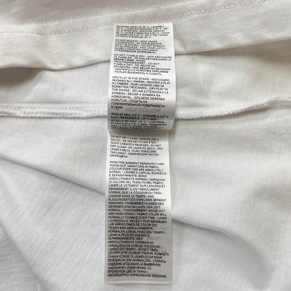 【中古品】【メンズ】 DIESEL ディーゼル T-JUST DIVISION MAGLIETTA 00SH0I-0CATJ Tジャスト ディビジョン マリエッタ Tシャツ 半袖 トップス 141-260623-yo-01-tei サイズ：L カラー：ホワイト 万代Net店