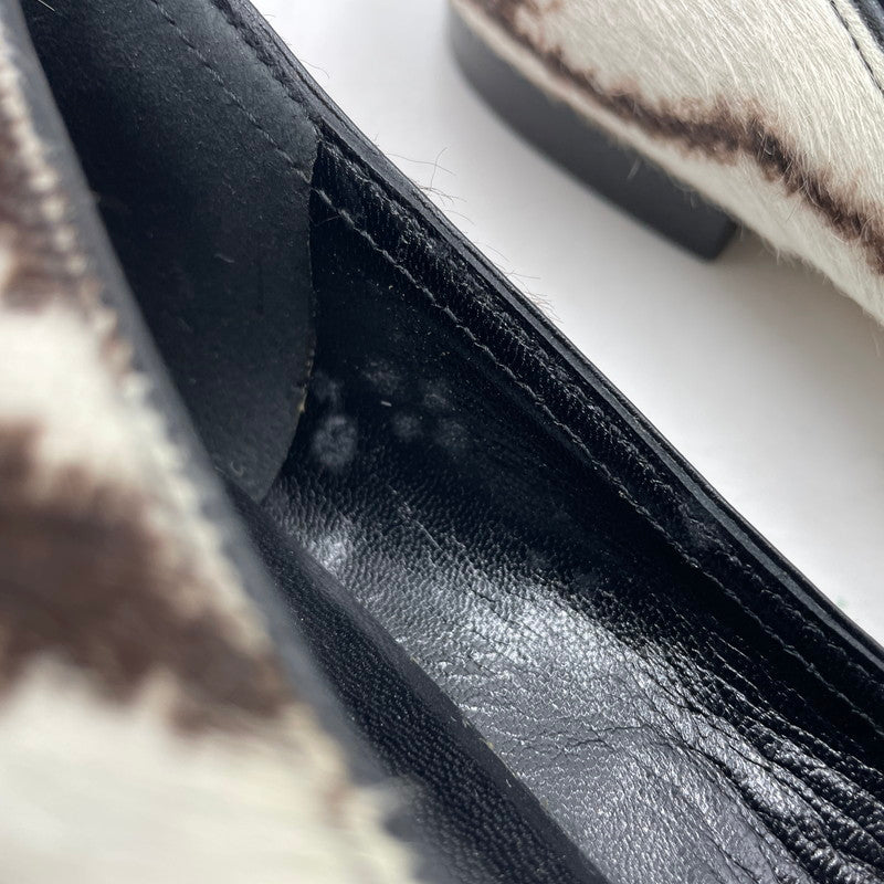 【中古品】【レディース】 GUCCI グッチ HALACO PUMPS 131559 ハラコ パンプス 靴 シューズ 167-260316-yo-10-tei サイズ：36 カラー：柄 万代Net店
