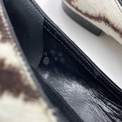【中古品】【レディース】 GUCCI グッチ HALACO PUMPS 131559 ハラコ パンプス 靴 シューズ 167-260316-yo-10-tei サイズ：36 カラー：柄 万代Net店