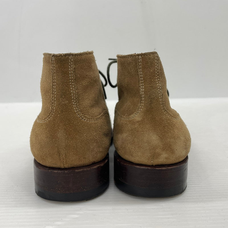 【中古品】【メンズ】 JALAN SRIWIJAYA ジャランスリウァヤ SUEDE CHAKKA BOOTS 98709 スエード チャッカブーツ 靴 164-261014-yo-26-teih サイズ：7 1/2 カラー：ベージュ 万代Net店