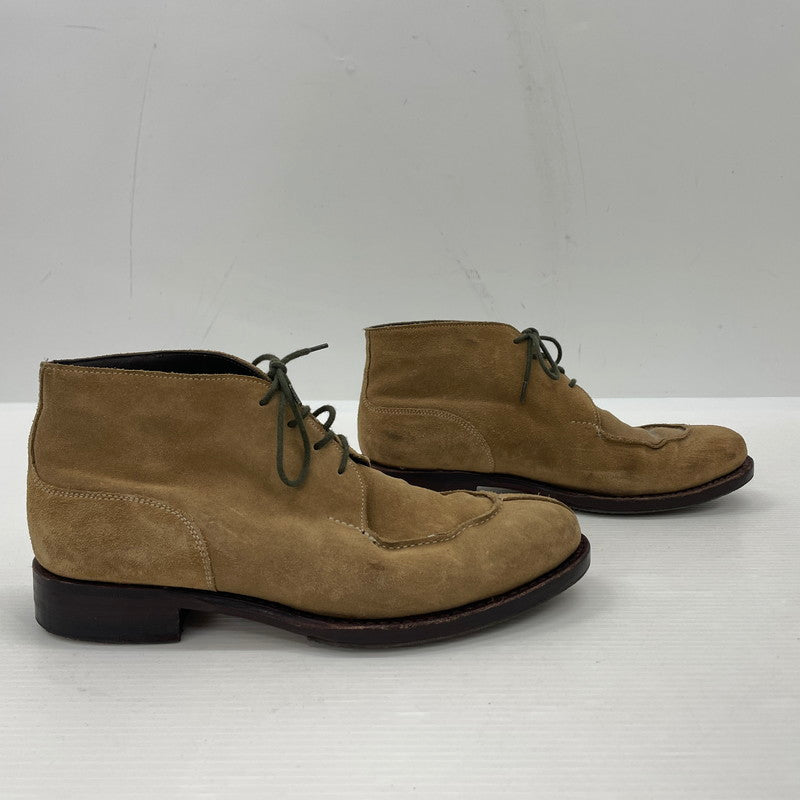 【中古品】【メンズ】 JALAN SRIWIJAYA ジャランスリウァヤ SUEDE CHAKKA BOOTS 98709 スエード チャッカブーツ 靴 164-261014-yo-26-teih サイズ：7 1/2 カラー：ベージュ 万代Net店