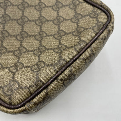 【現状渡し品】【メンズ/レディース】 GUCCI グッチ GGスプリーム ショルダー バッグ 122754 カバン 180-260316-yo-11-tei カラー：ブラウン 万代Net店