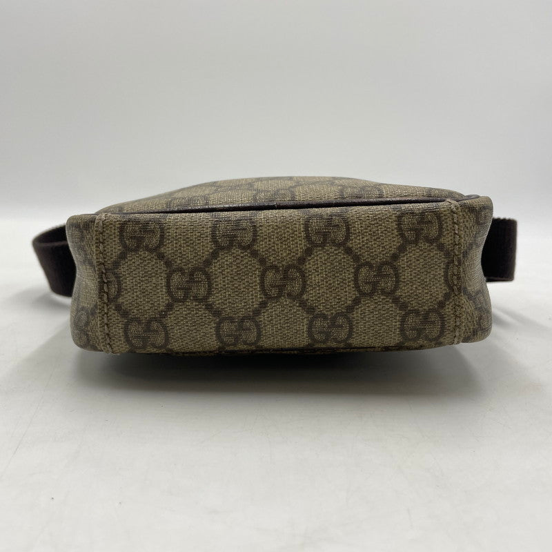 【現状渡し品】【メンズ/レディース】 GUCCI グッチ GGスプリーム ショルダー バッグ 122754 カバン 180-260316-yo-11-tei カラー：ブラウン 万代Net店