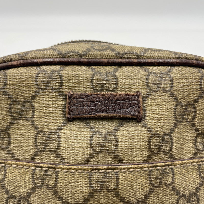 【現状渡し品】【メンズ/レディース】 GUCCI グッチ GGスプリーム ショルダー バッグ 122754 カバン 180-260316-yo-11-tei カラー：ブラウン 万代Net店