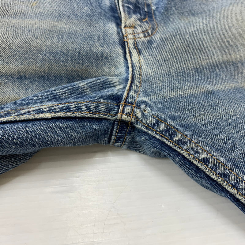 【現状渡し品】【メンズ】 Levi's リーバイス 505 DENIM PANTS デニムパンツ ボトムス ジーンズ ボタン裏 刻印977 156-260321-ko-14-tei サイズ：34 カラー：インディゴ 万代Net店