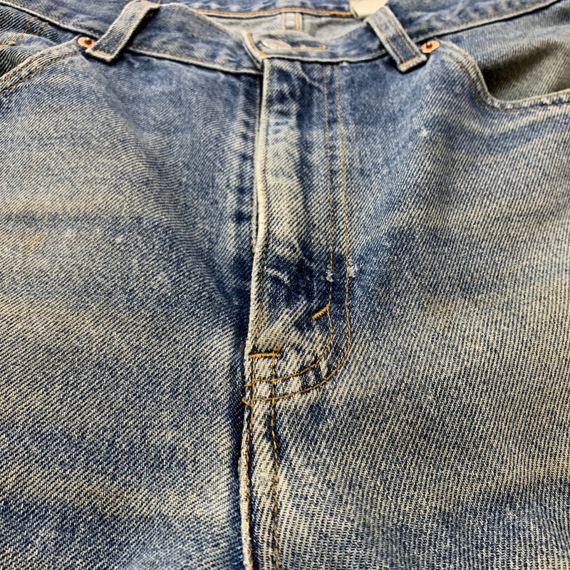 【現状渡し品】【メンズ】 Levi's リーバイス 505 DENIM PANTS デニムパンツ ボトムス ジーンズ ボタン裏 刻印977 156-260321-ko-14-tei サイズ：34 カラー：インディゴ 万代Net店