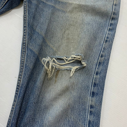 【現状渡し品】【メンズ】 Levi's リーバイス 505 DENIM PANTS デニムパンツ ボトムス ジーンズ ボタン裏 刻印977 156-260321-ko-14-tei サイズ：34 カラー：インディゴ 万代Net店