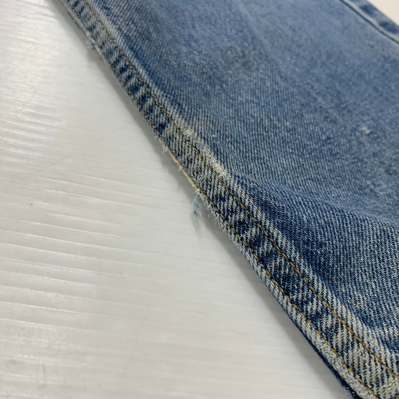 【現状渡し品】【メンズ】 Levi's リーバイス 505 DENIM PANTS デニムパンツ ボトムス ジーンズ ボタン裏 刻印977 156-260321-ko-14-tei サイズ：34 カラー：インディゴ 万代Net店