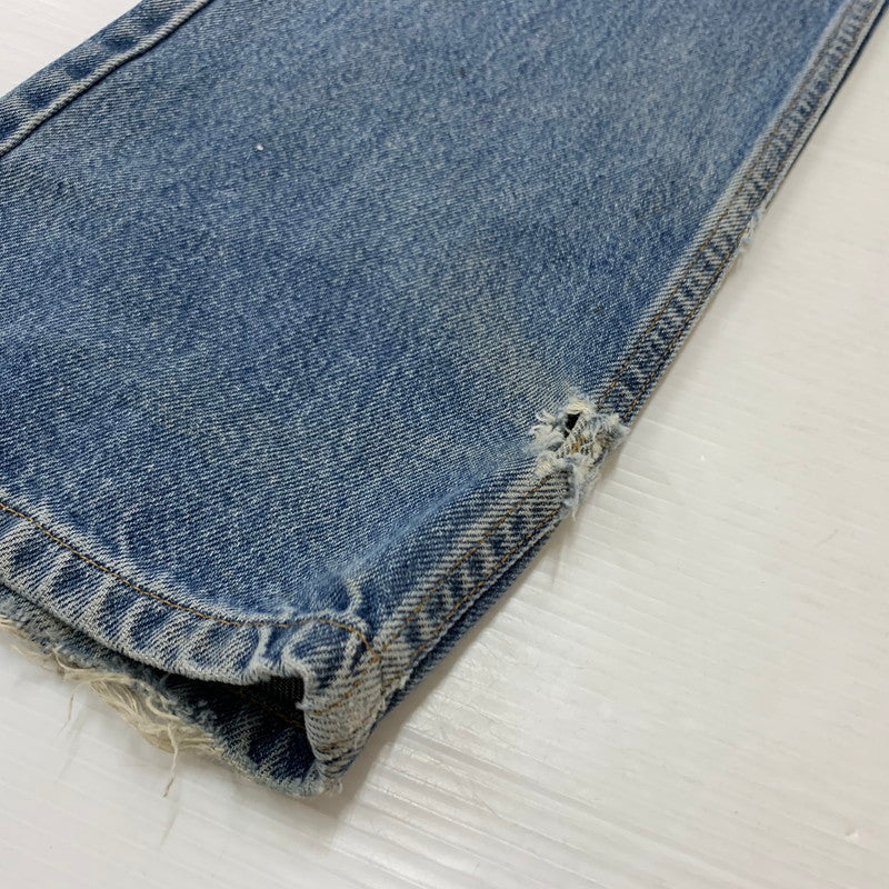 【現状渡し品】【メンズ】 Levi's リーバイス 505 DENIM PANTS デニムパンツ ボトムス ジーンズ ボタン裏 刻印977 156-260321-ko-14-tei サイズ：34 カラー：インディゴ 万代Net店