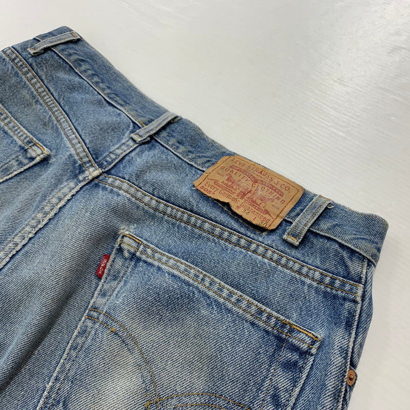 【現状渡し品】【メンズ】 Levi's リーバイス 505 DENIM PANTS デニムパンツ ボトムス ジーンズ ボタン裏 刻印977 156-260321-ko-14-tei サイズ：34 カラー：インディゴ 万代Net店