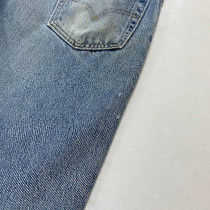 【現状渡し品】【メンズ】 Levi's リーバイス 505 DENIM PANTS デニムパンツ ボトムス ジーンズ ボタン裏 刻印977 156-260321-ko-14-tei サイズ：34 カラー：インディゴ 万代Net店