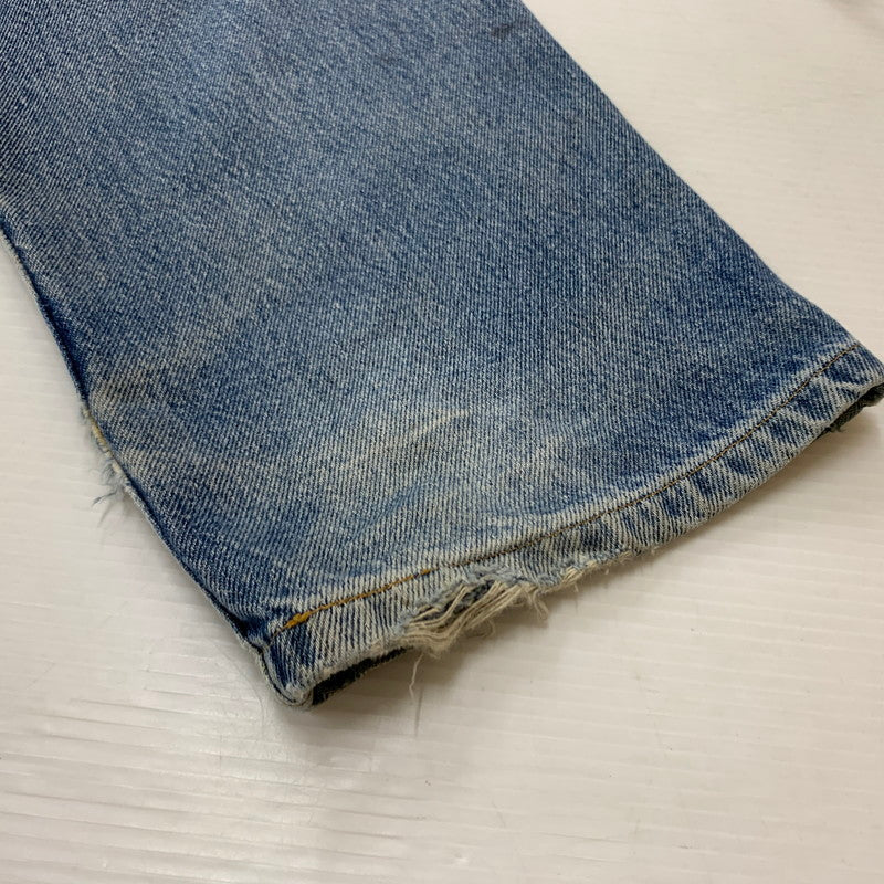 【現状渡し品】【メンズ】 Levi's リーバイス 505 DENIM PANTS デニムパンツ ボトムス ジーンズ ボタン裏 刻印977 156-260321-ko-14-tei サイズ：34 カラー：インディゴ 万代Net店